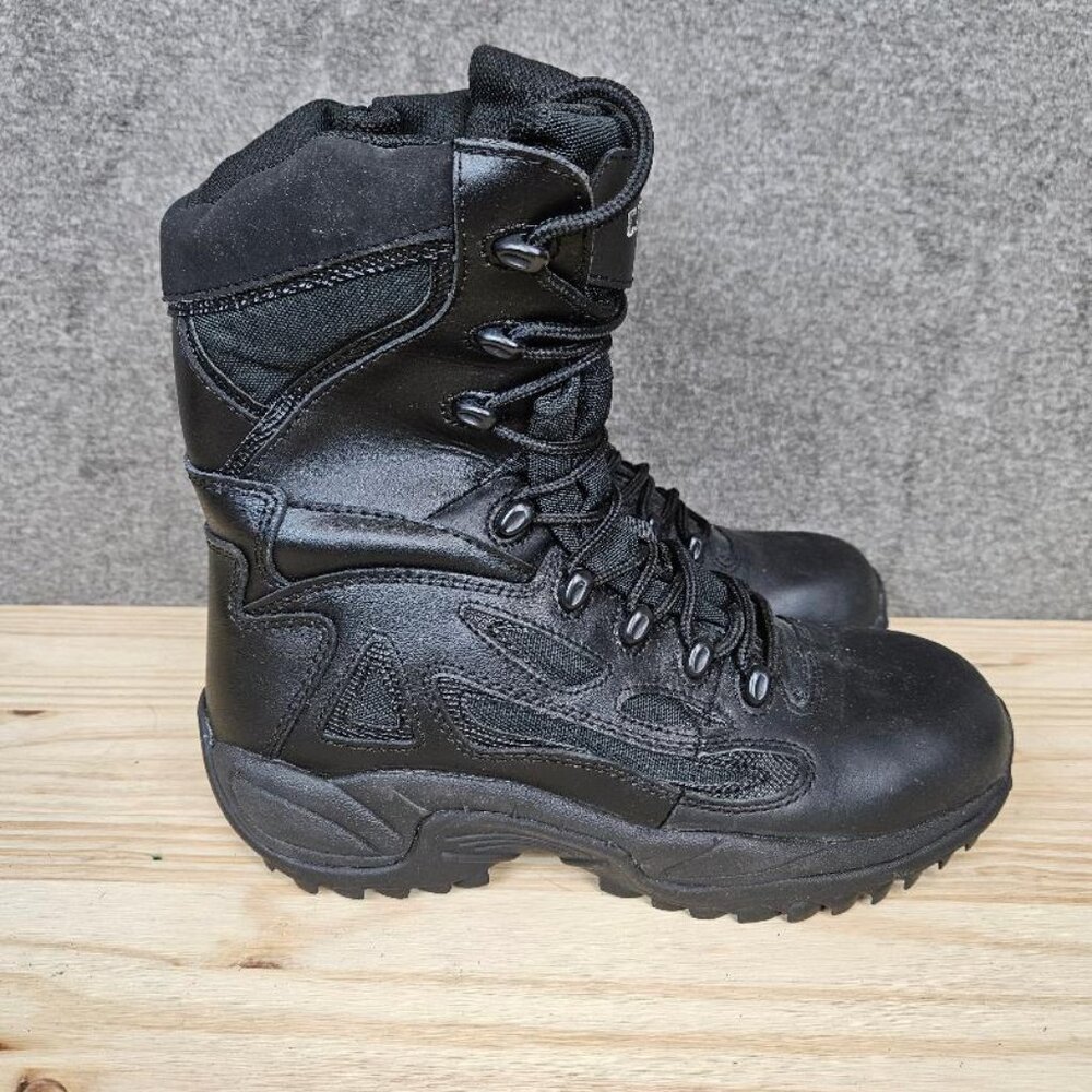 Converse Tactical Combat Leather Boot C8878 Thinsulate Size 8.5W Zip